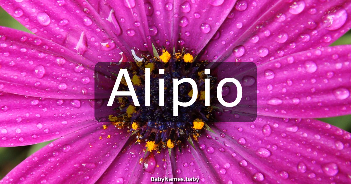 Alipio