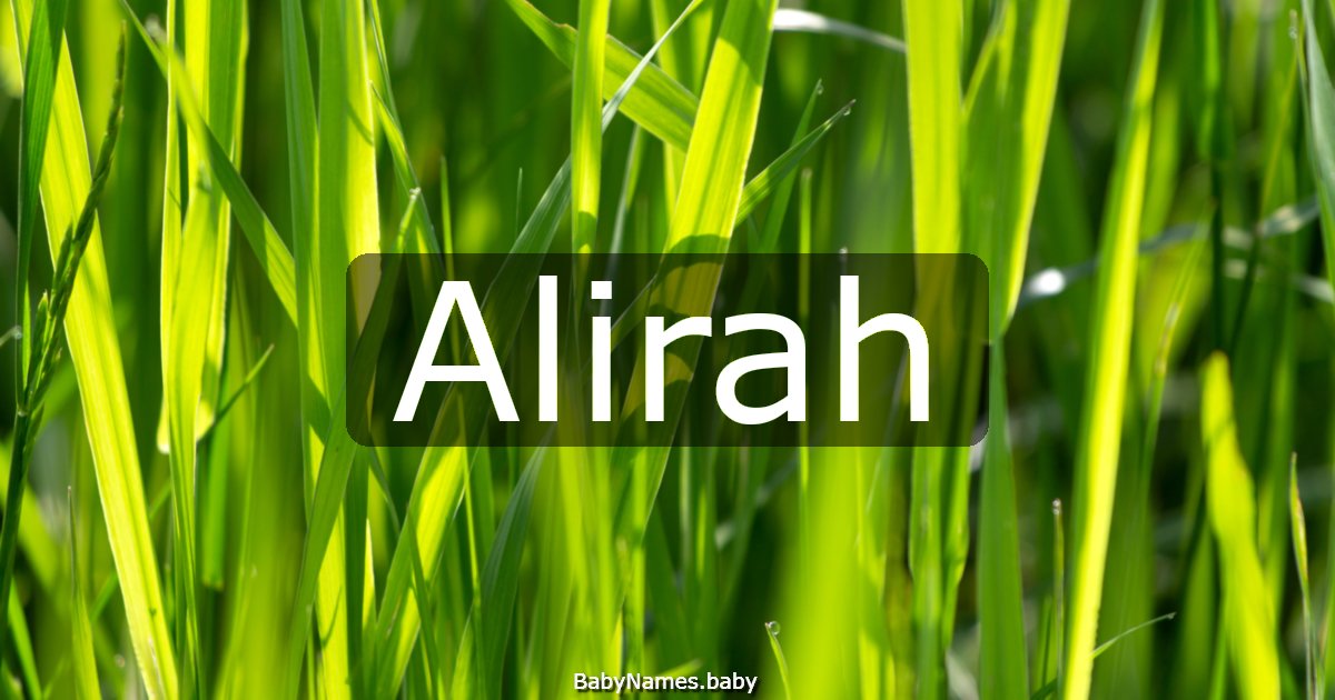Alirah