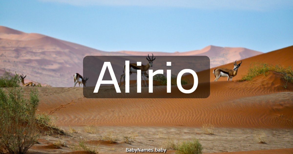 Alirio