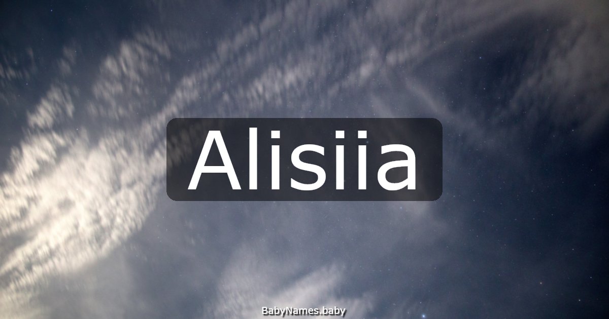 Alisiia