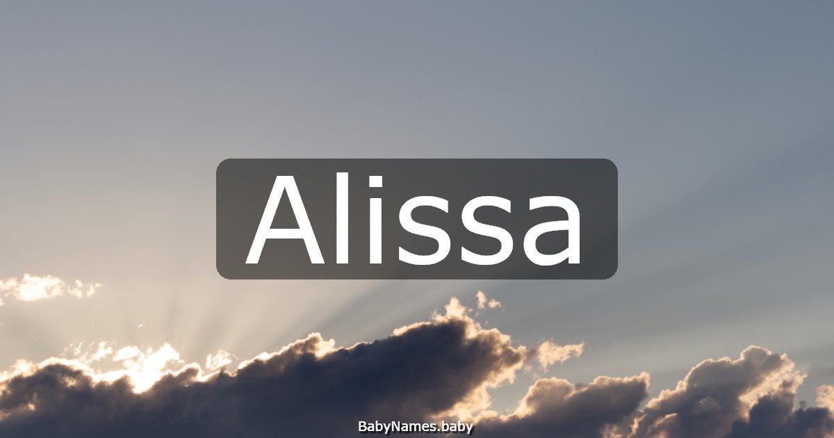 Alissa