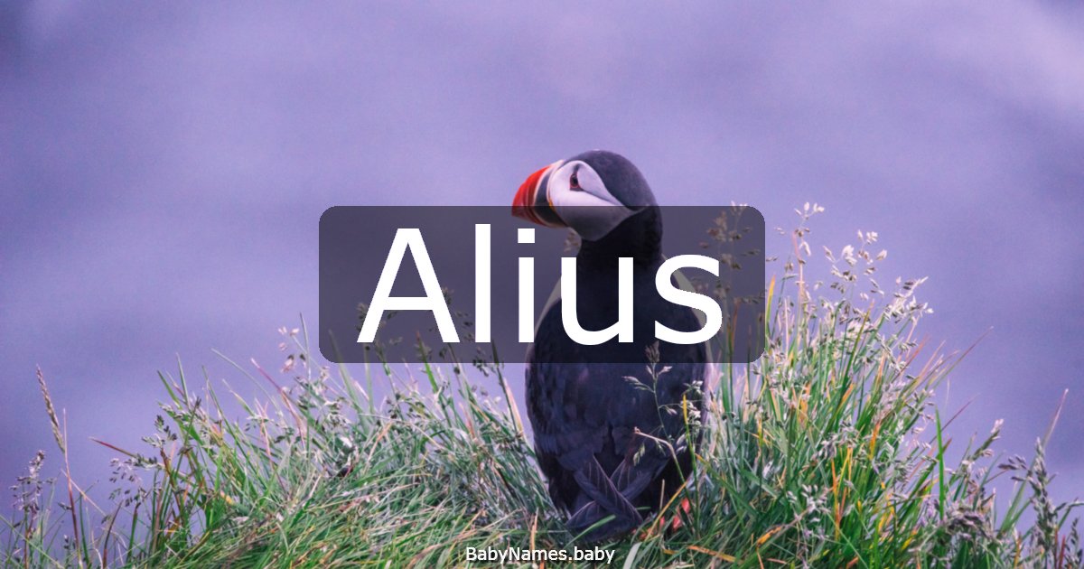 Alius