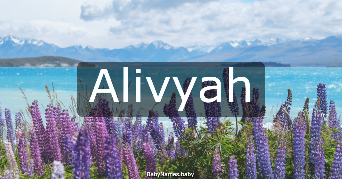 Alivyah