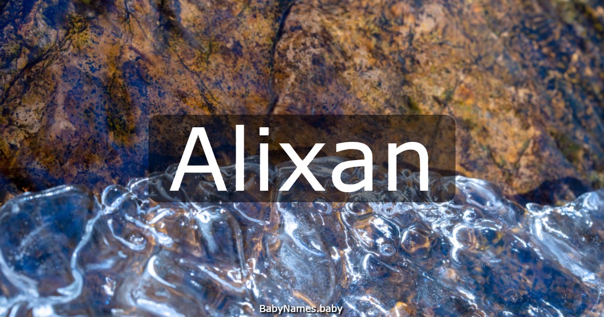 Alixan