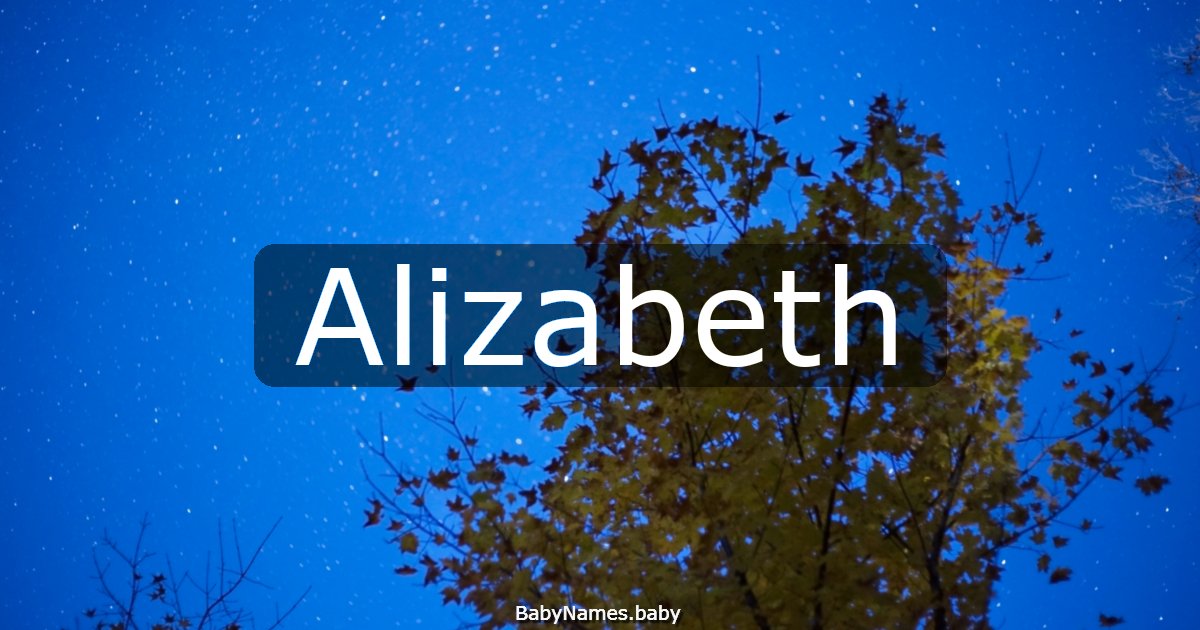 Alizabeth