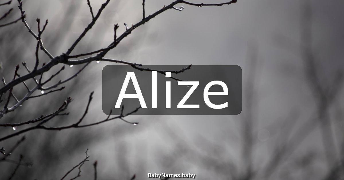 Alize