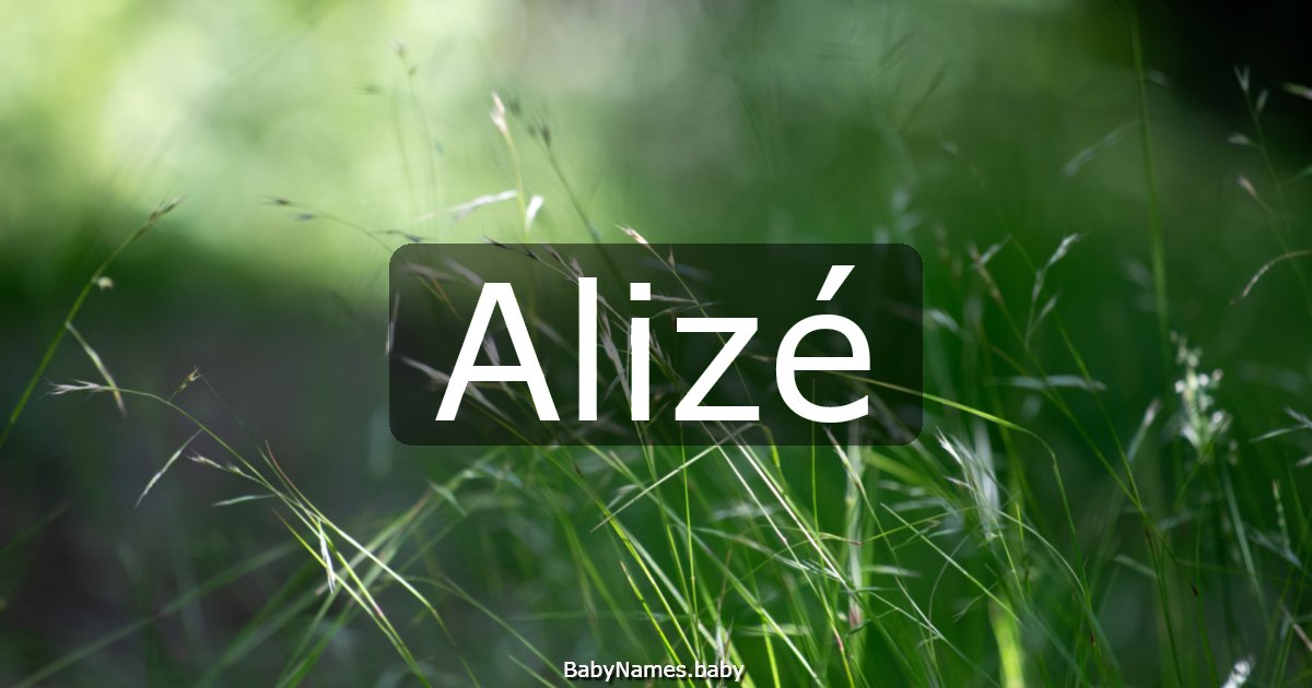 Alizé
