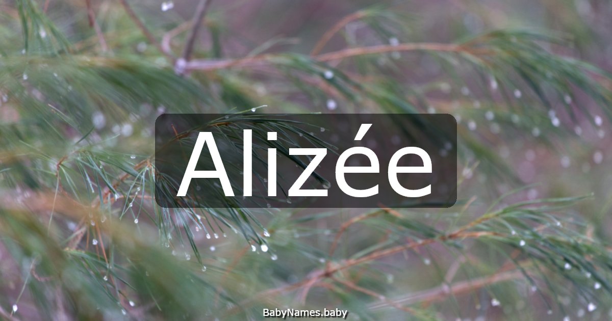 Alizée