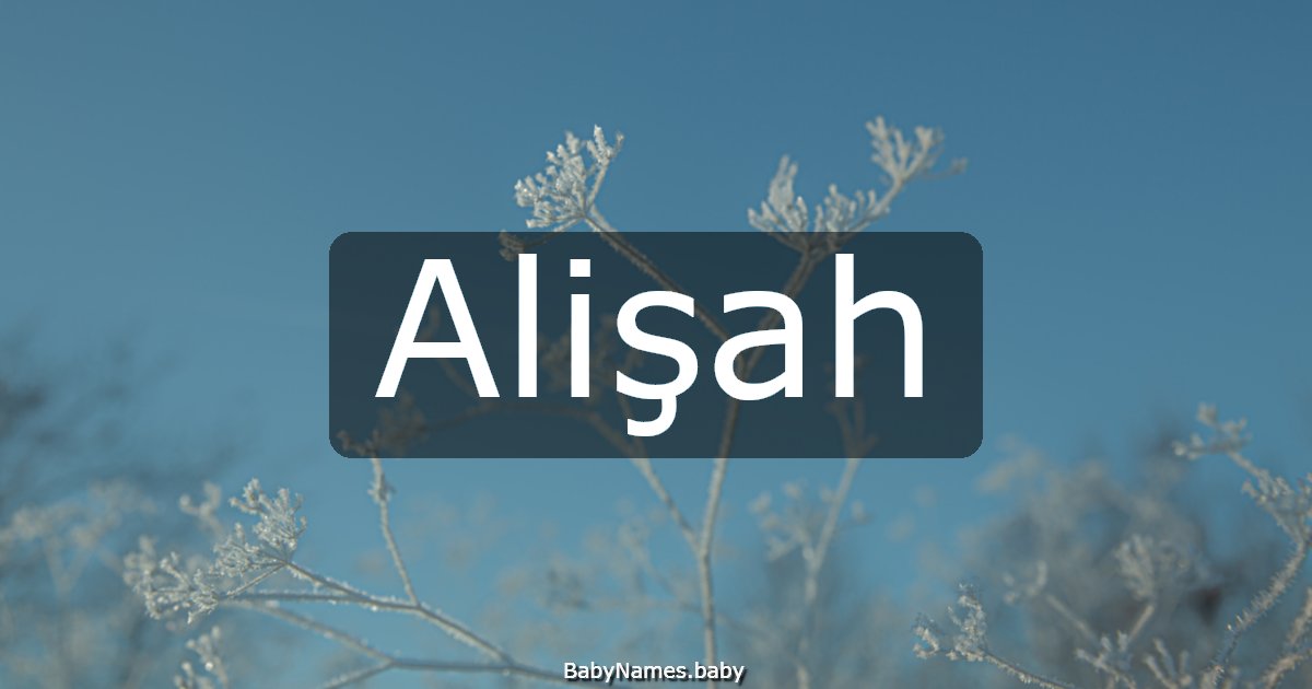 Alişah