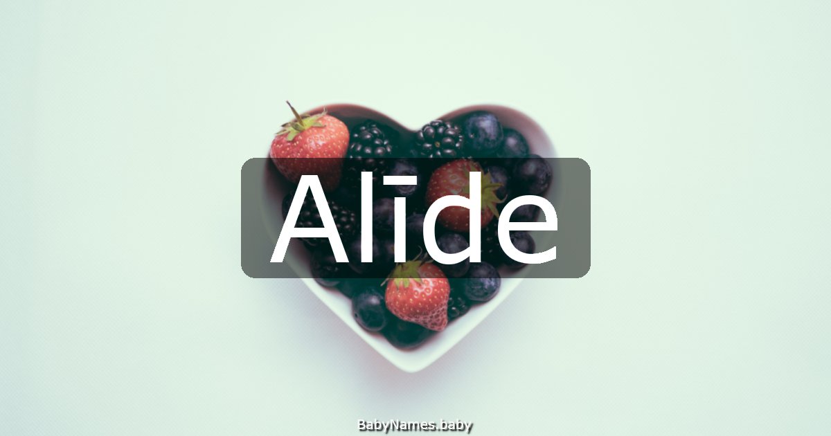 Alīde