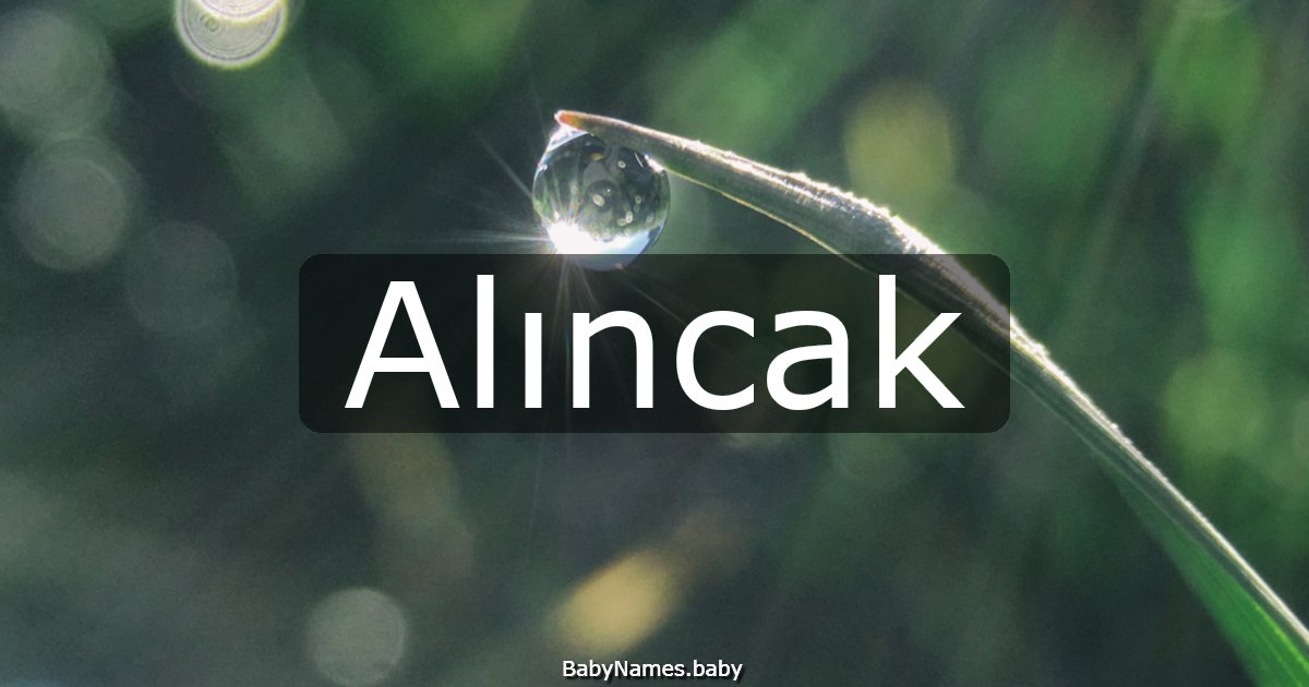 Alıncak