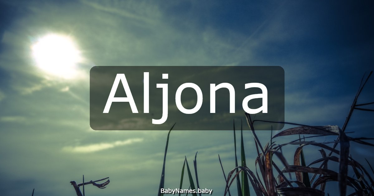 Aljona