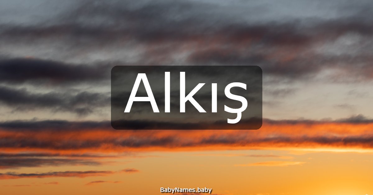 Alkış