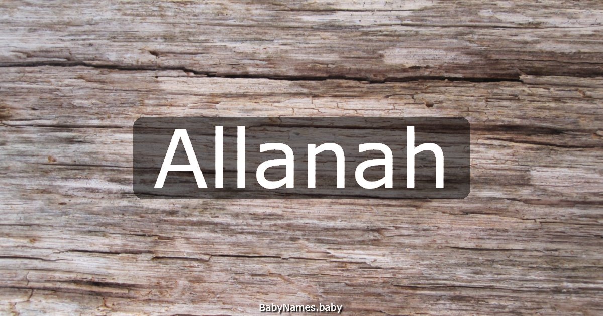 Allanah