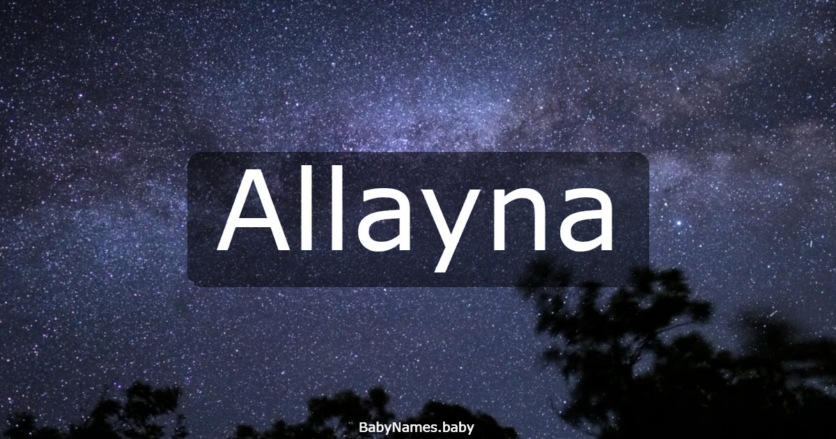 Allayna