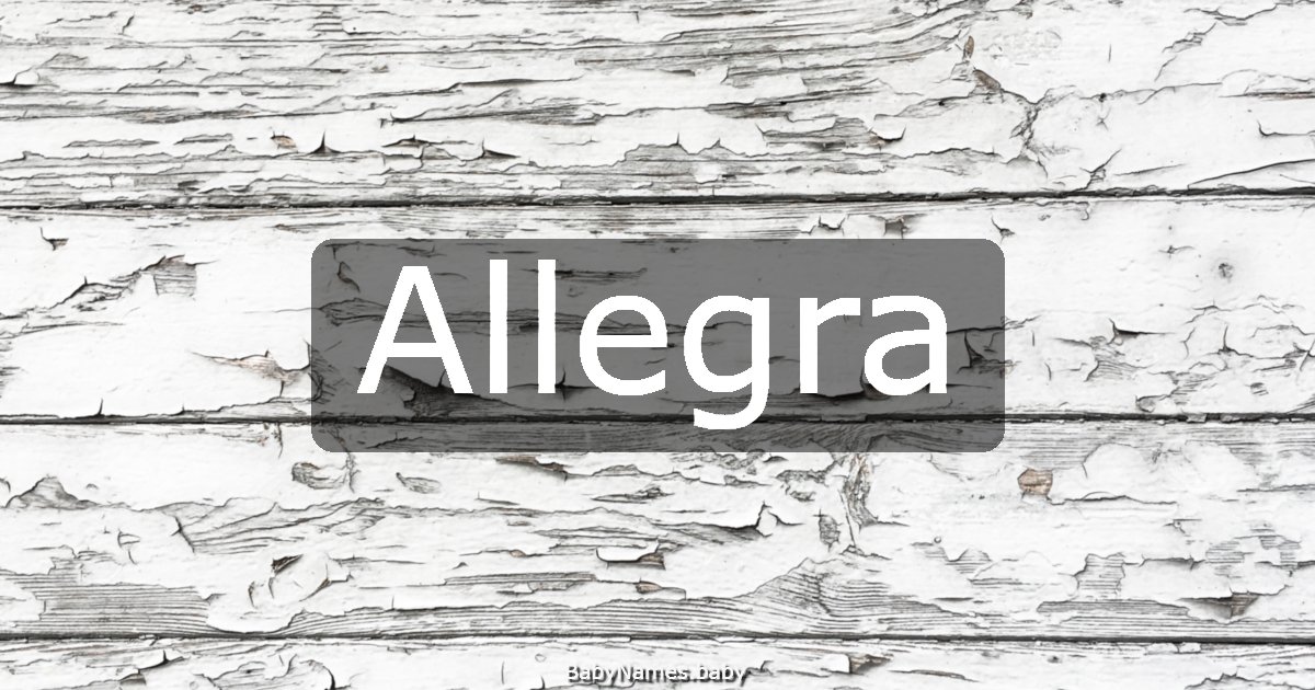 Allegra