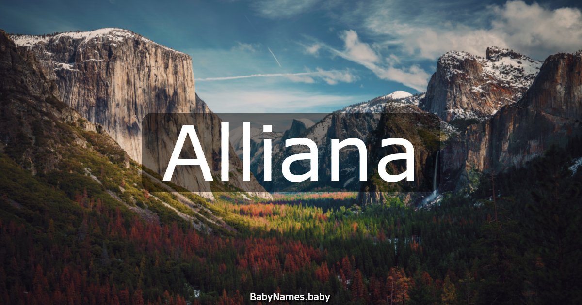 Alliana