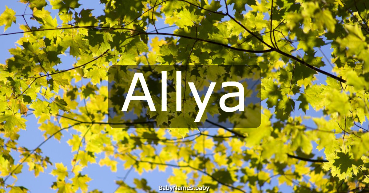 Allya