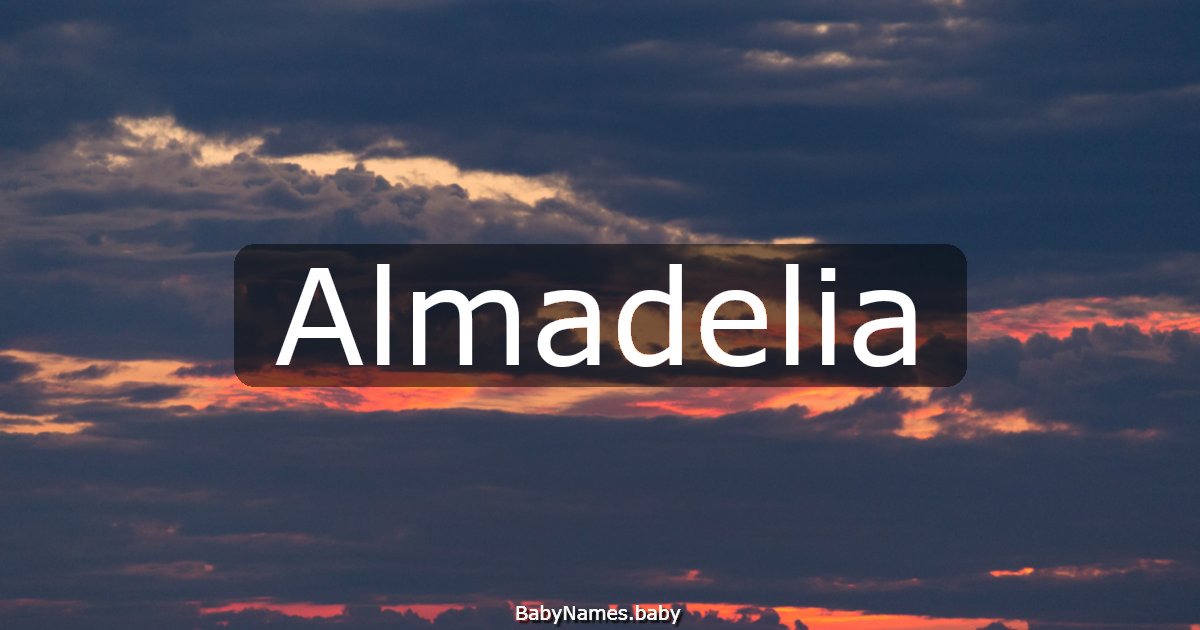 Almadelia