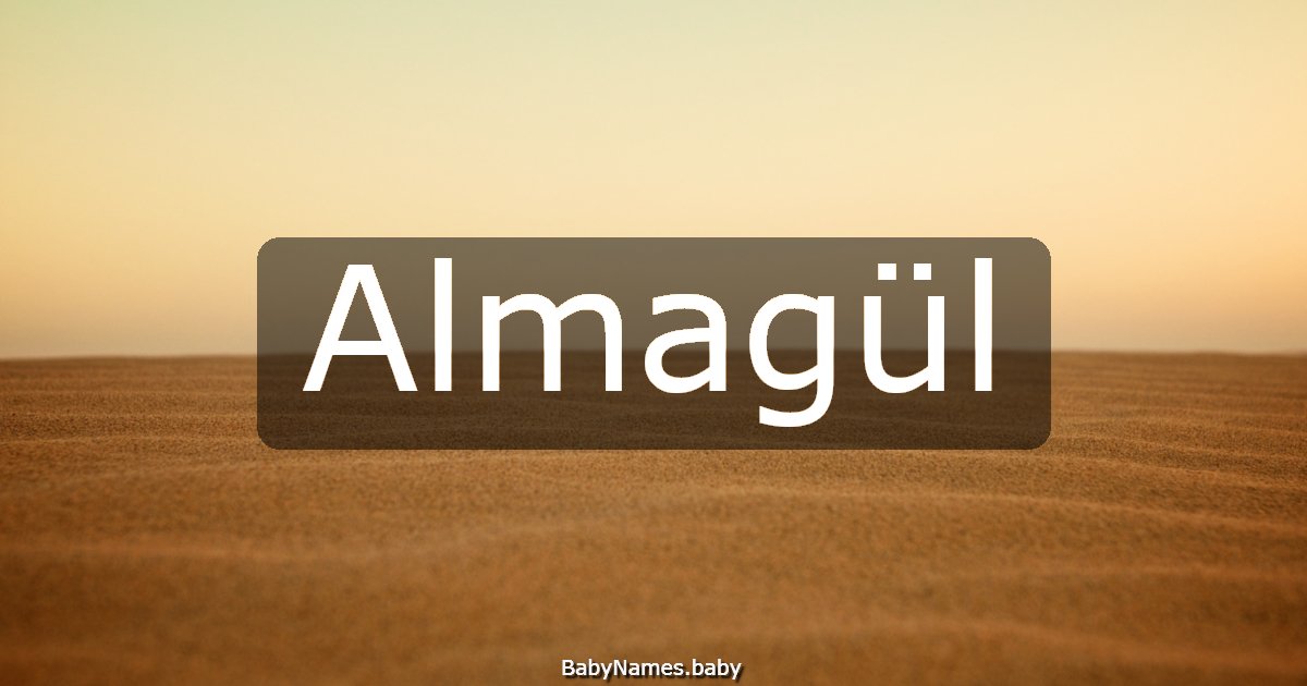 Almagül