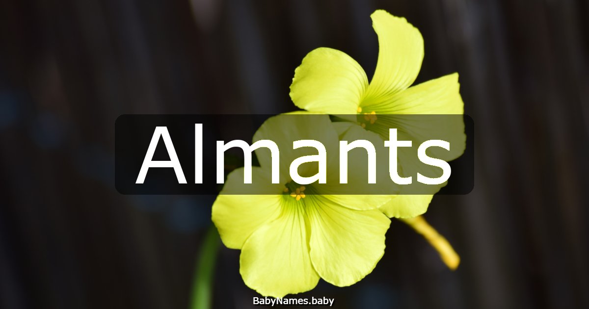 Almants