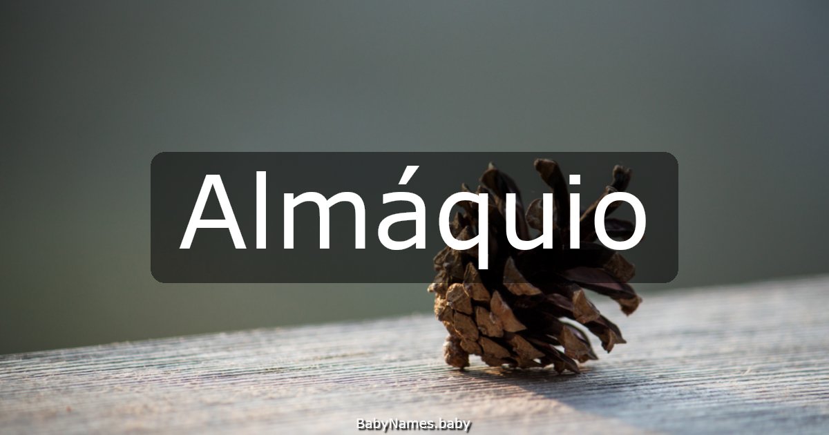 Almáquio