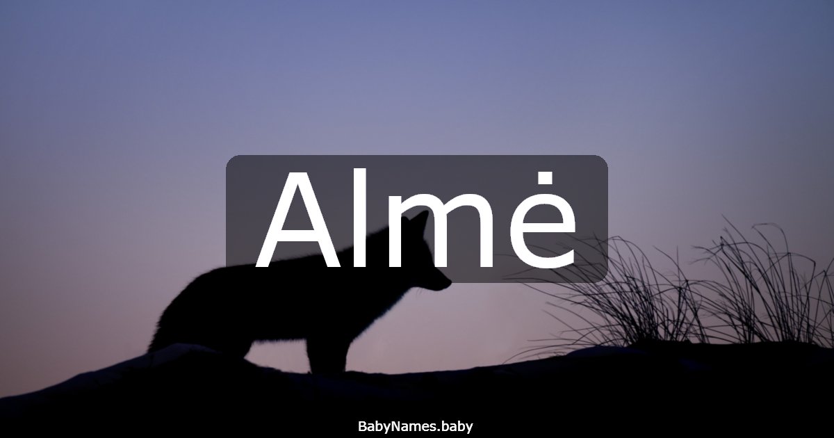 Almė