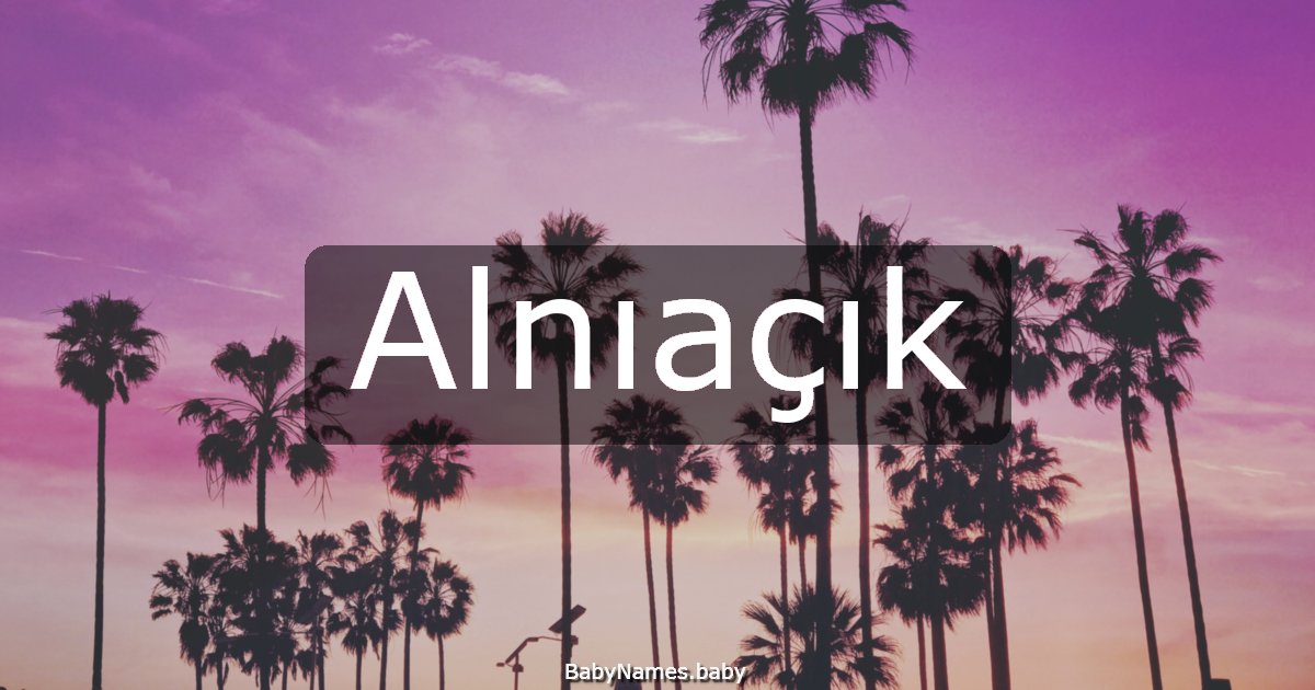 Alnıaçık