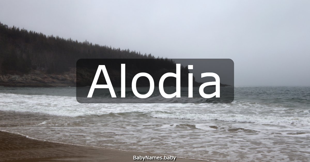 Alodia