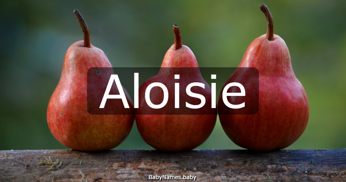 Aloisie