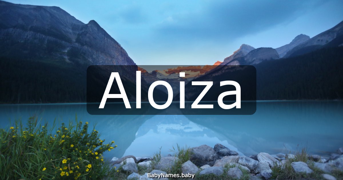 Aloiza