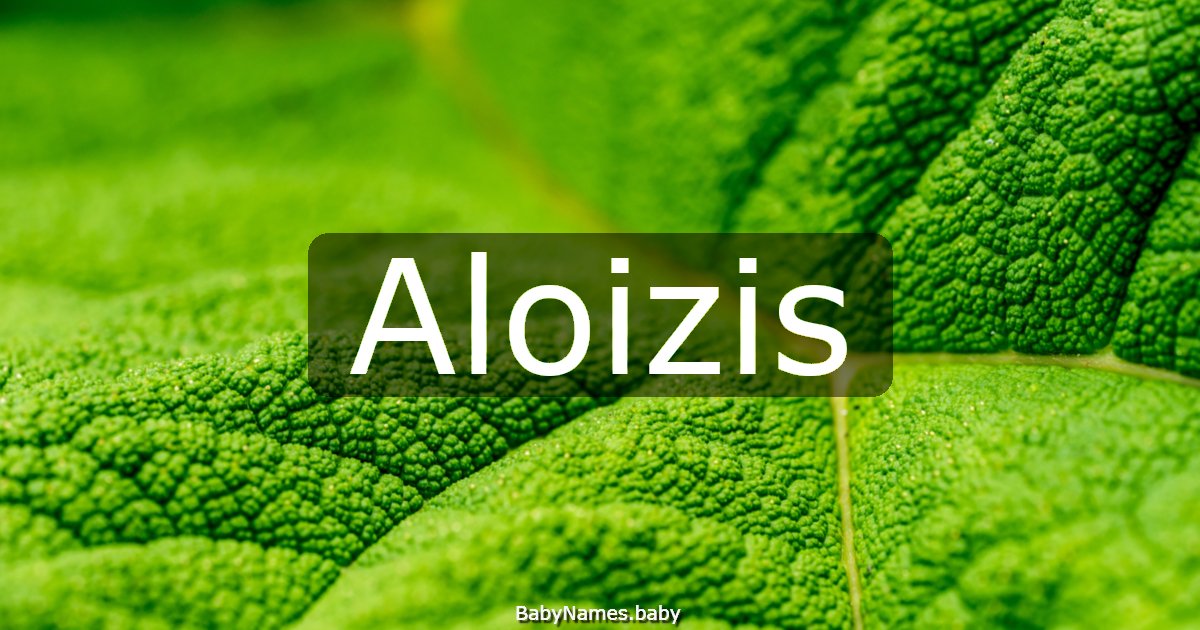 Aloizis