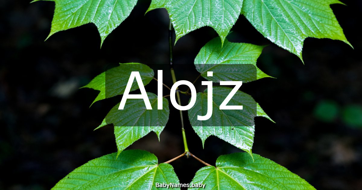 Alojz