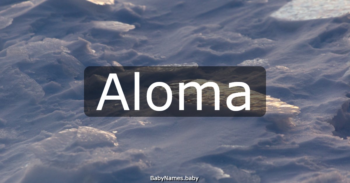 Aloma