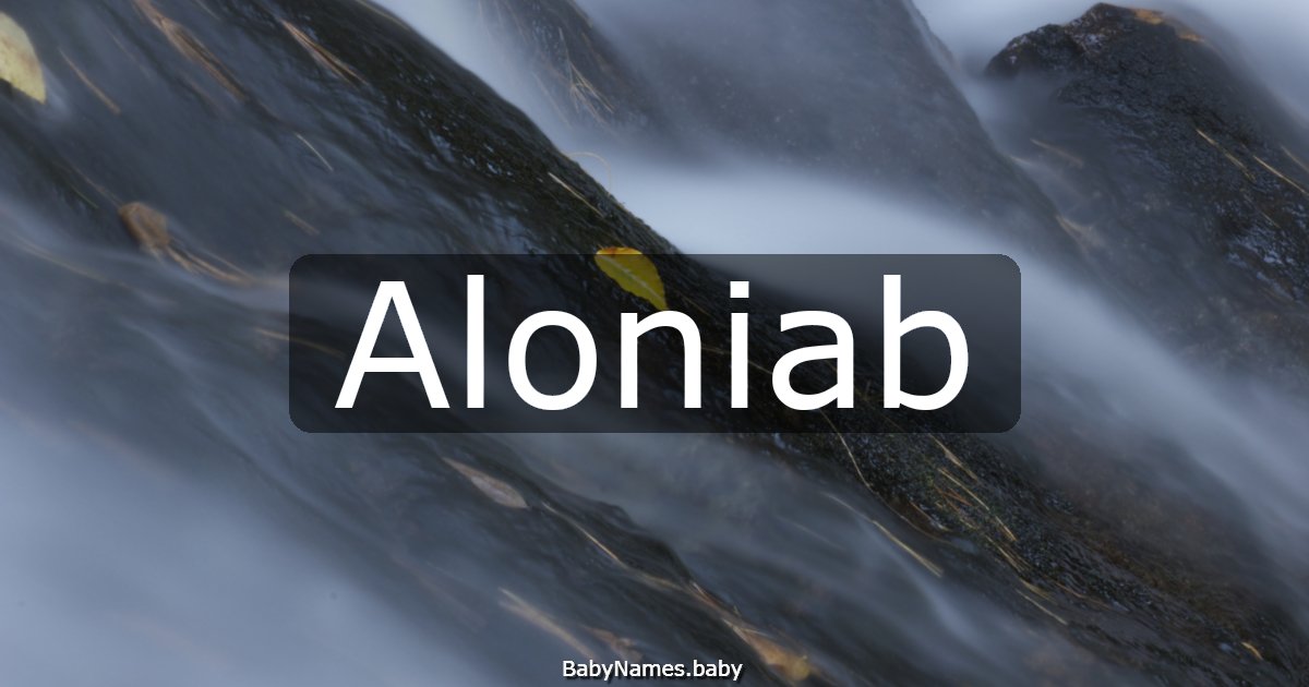 Aloniab