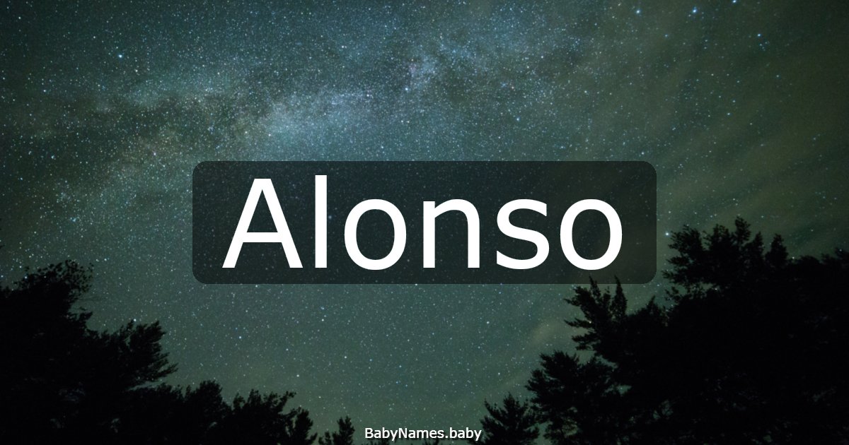 Alonso