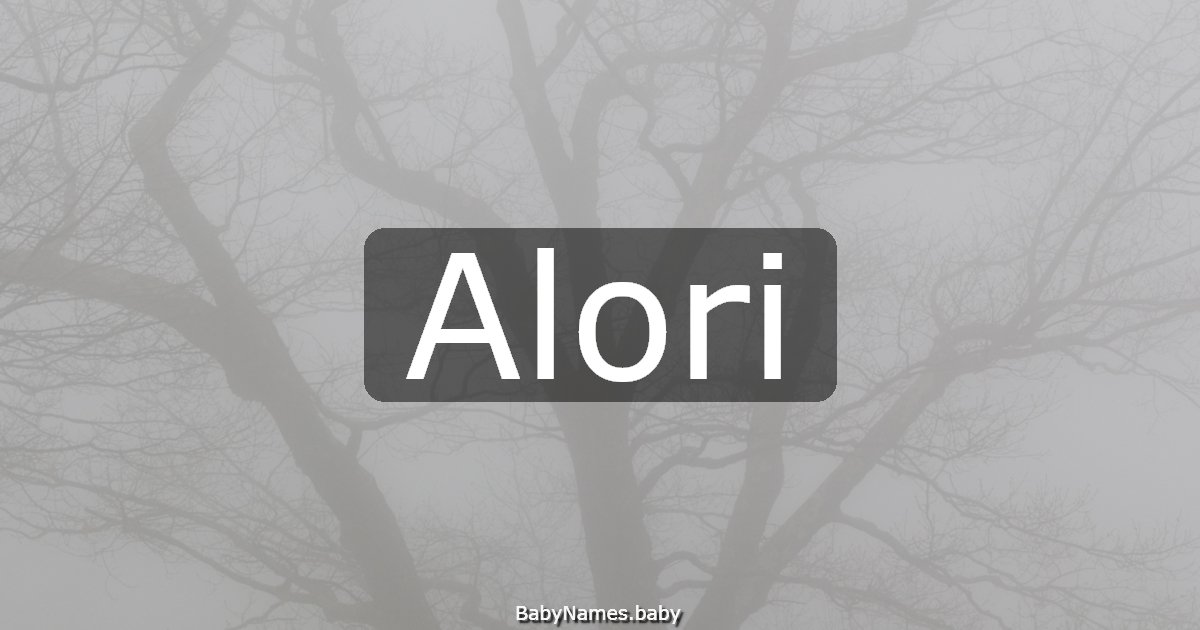 Alori