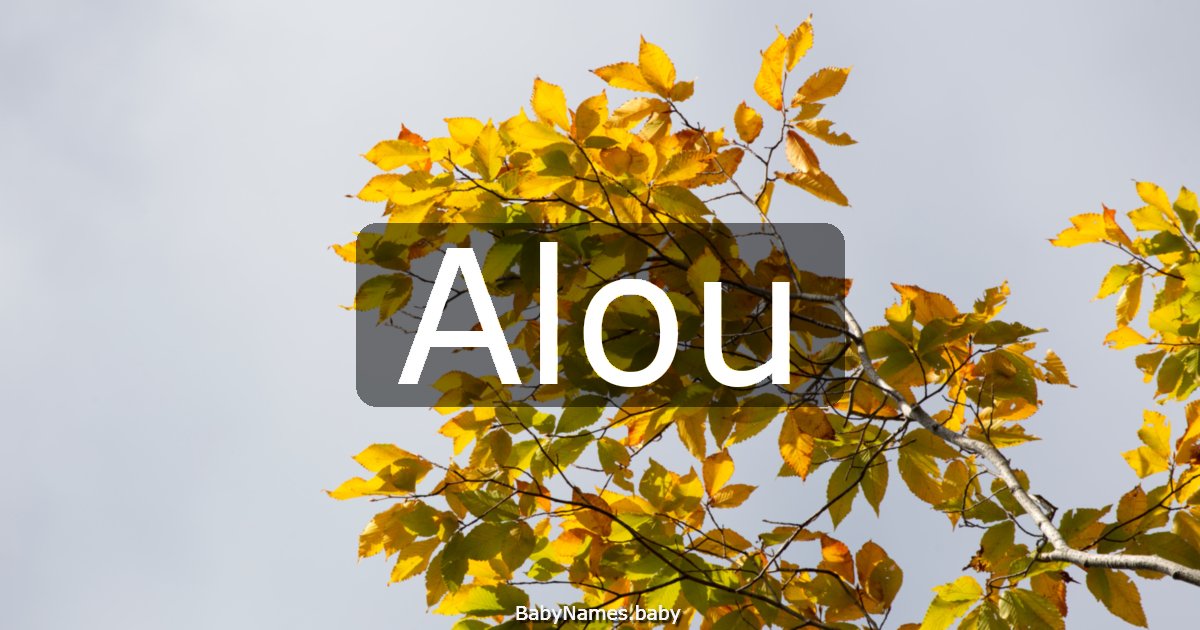 Alou