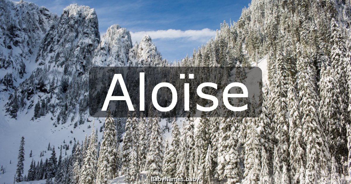 Aloïse