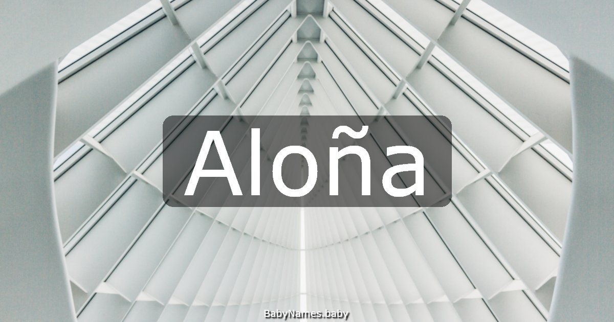 Aloña