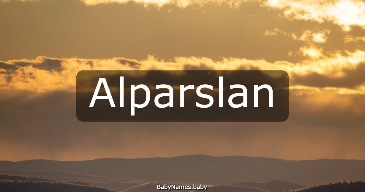 Alparslan