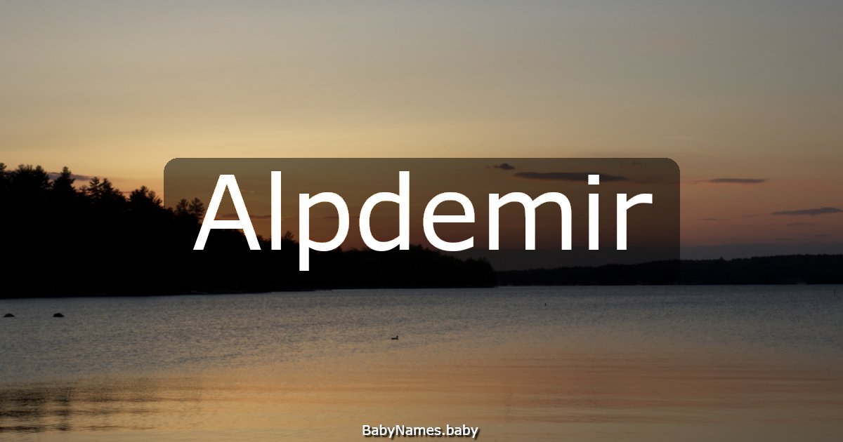 Alpdemir
