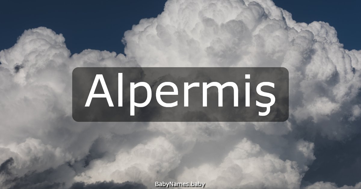 Alpermiş