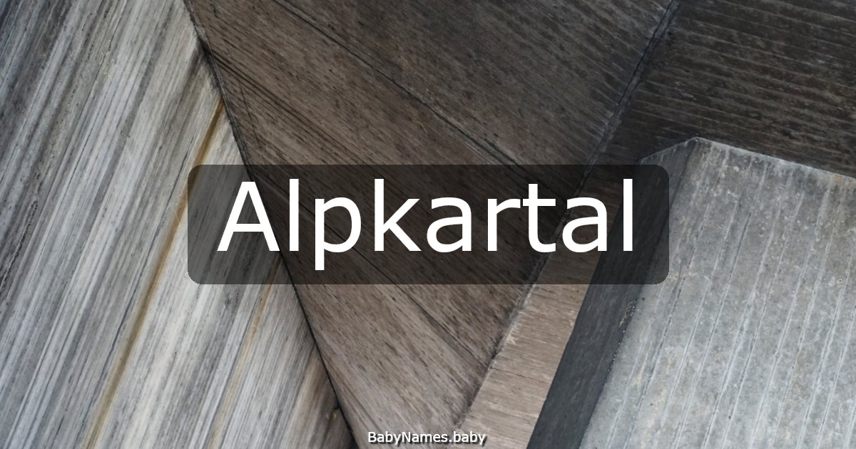 Alpkartal