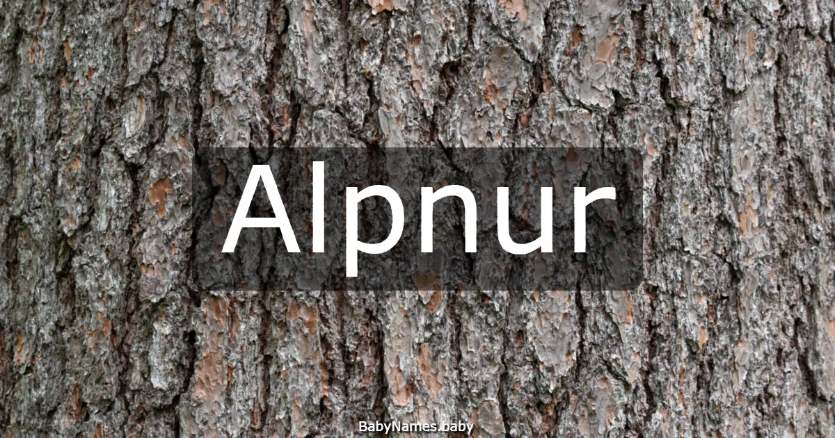 Alpnur