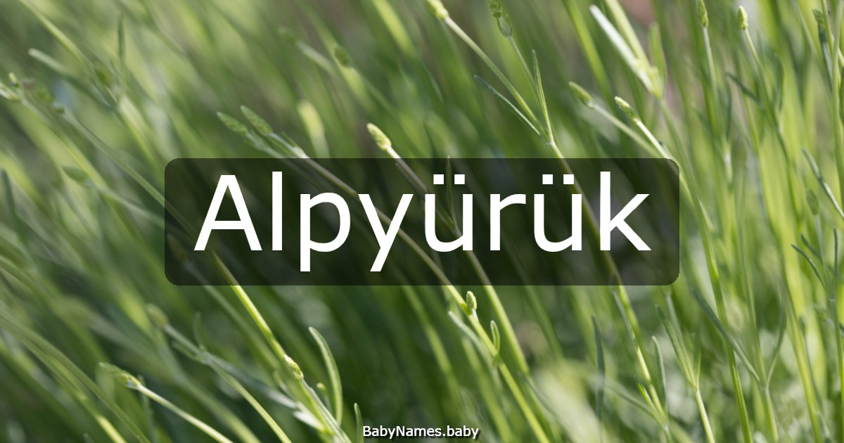 Alpyürük