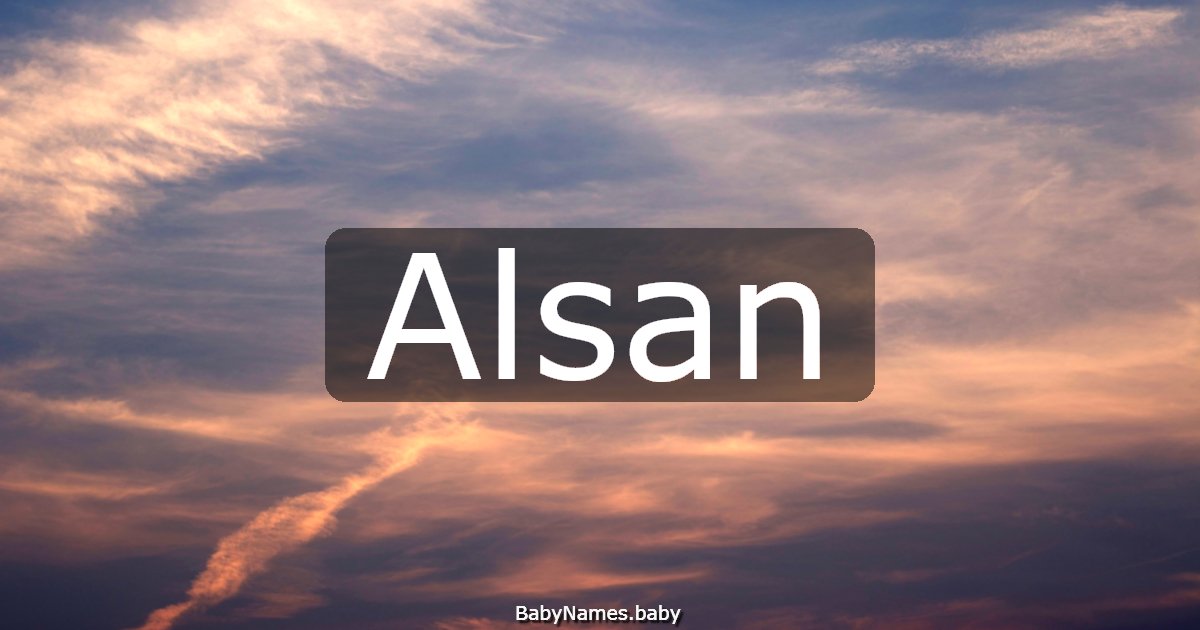 Alsan