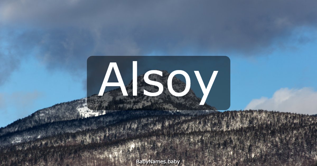 Alsoy