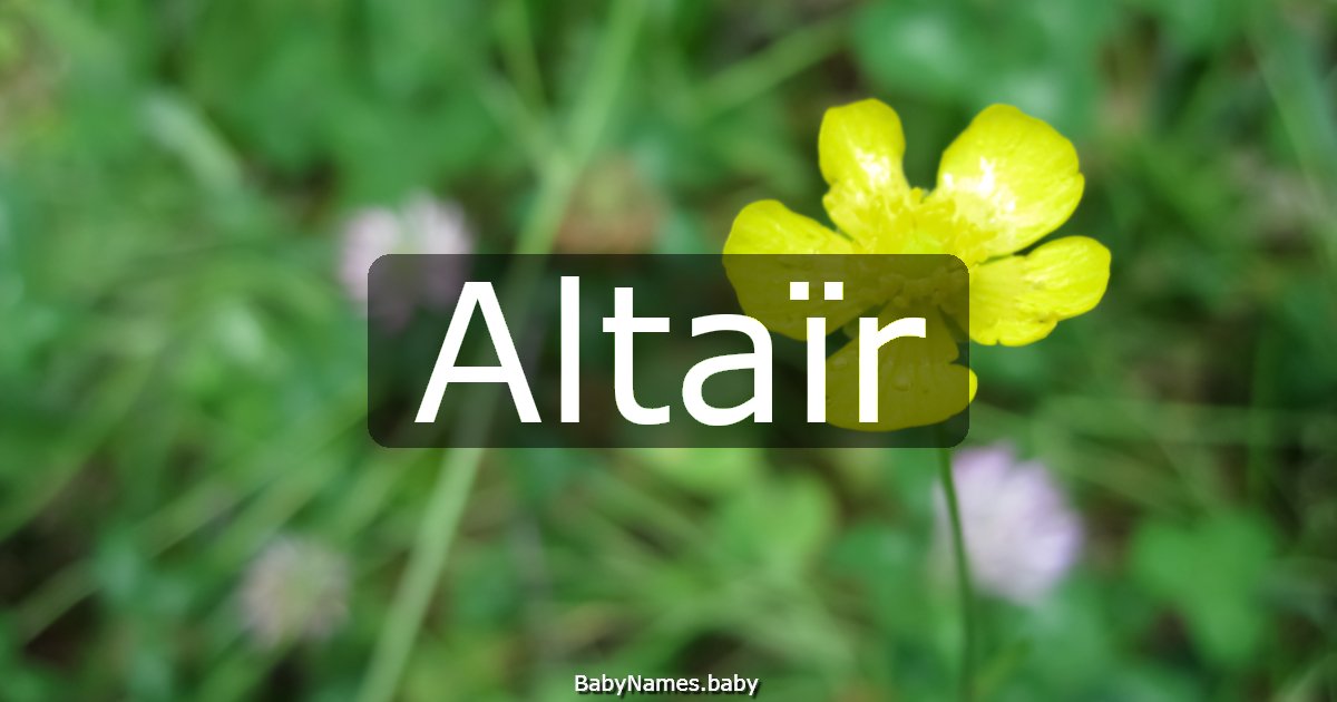 Altaïr