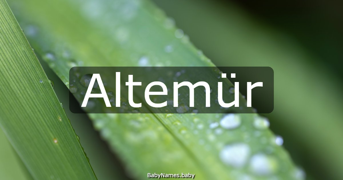 Altemür
